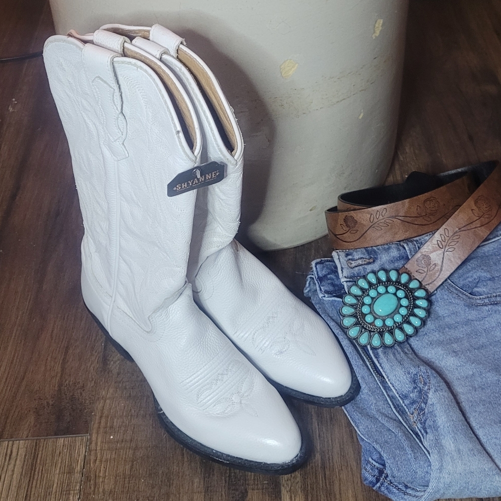 Shyanne Blanca Western Cowgirl Boots